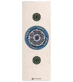 Shakti Warrior Mandala Hemp Yoga Mat 72" 3mm