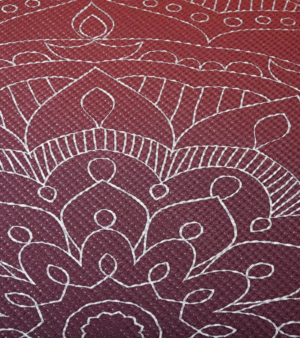 Gaiam Metallic Sunset Yoga Mat 68" 6mm - Image 3