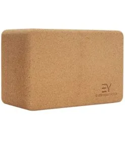 Everyday Yoga Cork Yoga Block 5 Inch