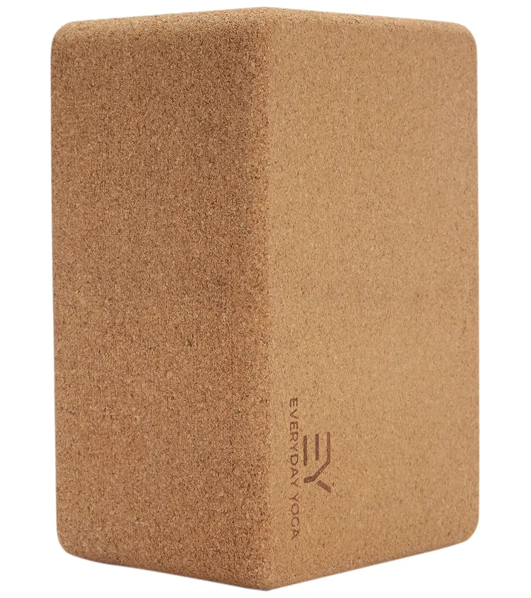 Everyday Yoga Cork Yoga Block 5 Inch - Image 2