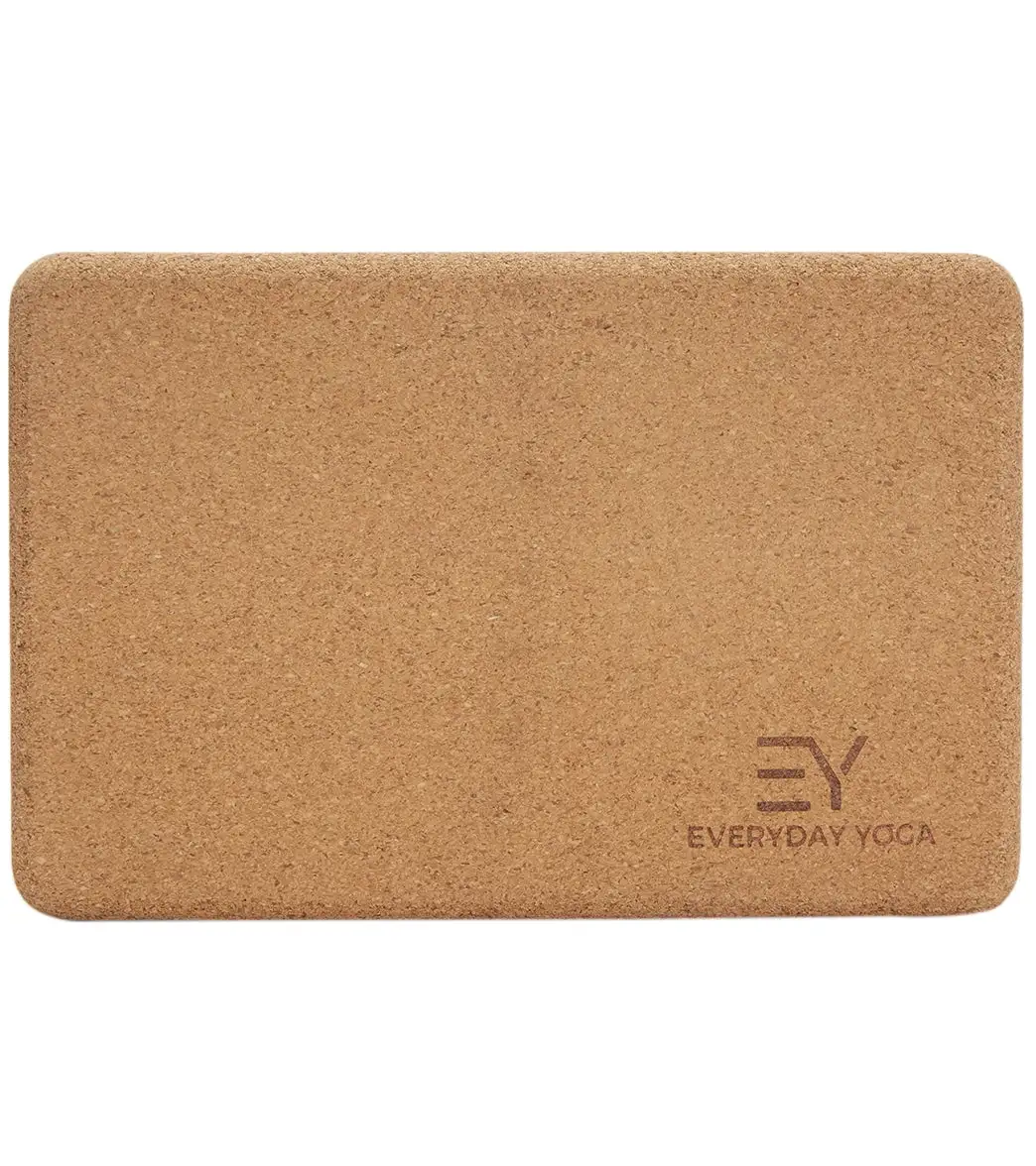 Everyday Yoga Cork Yoga Block 5 Inch - Image 3