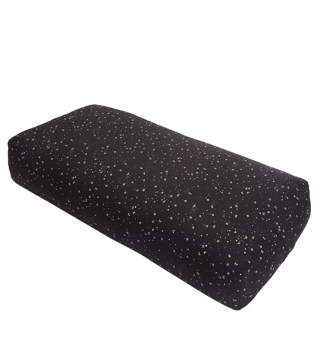 Everyday Yoga High Impact Stardust Cotton Rectangular Yoga Bolster