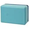 Gaiam Tri-Color Foam Yoga Block