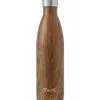 S'well Teakwood 25oz Stainless Steel Water Bottle