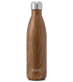 S'well Teakwood 25oz Stainless Steel Water Bottle