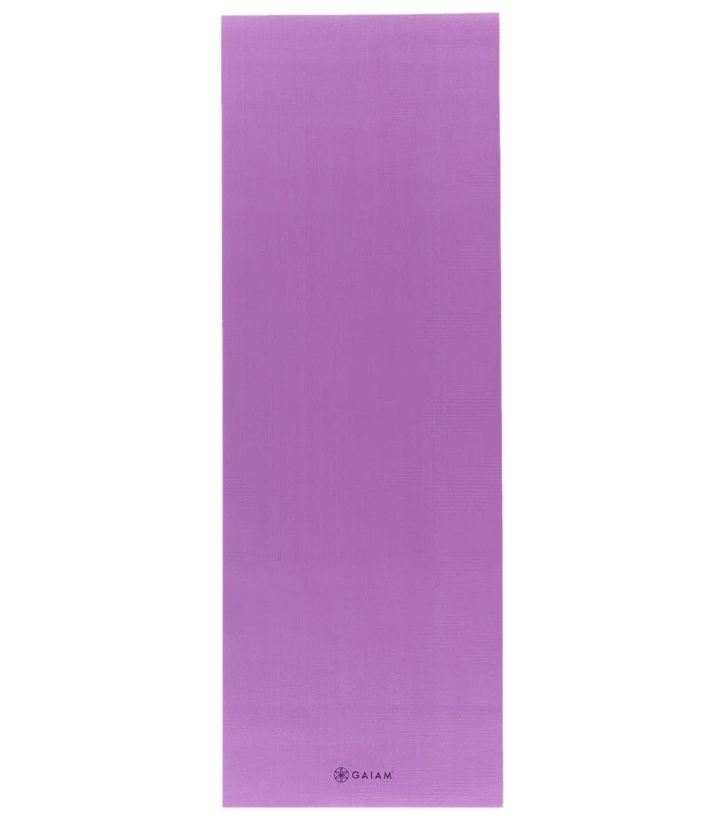 Gaiam Ultra Sticky Yoga Mat 68" 6mm Extra Thick - Image 2