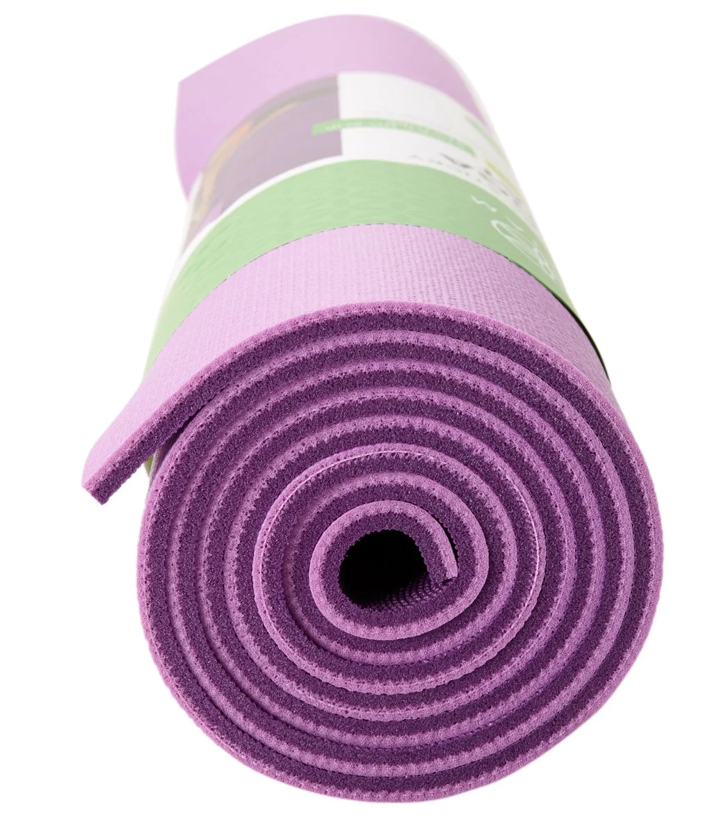 Gaiam Ultra Sticky Yoga Mat 68" 6mm Extra Thick - Image 3