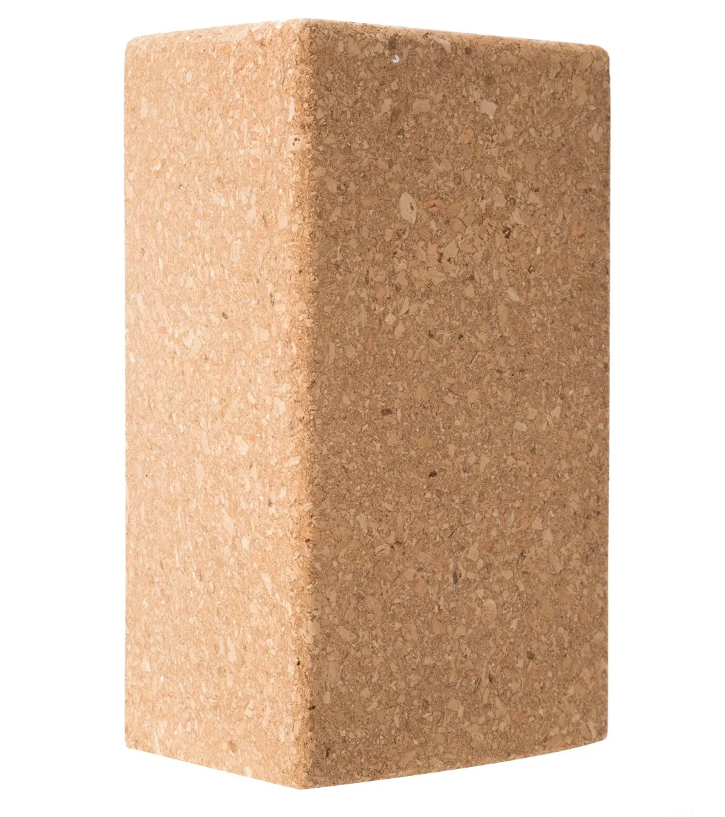 Halfmoon Cork Yoga Block 3.5 Inch - Image 2
