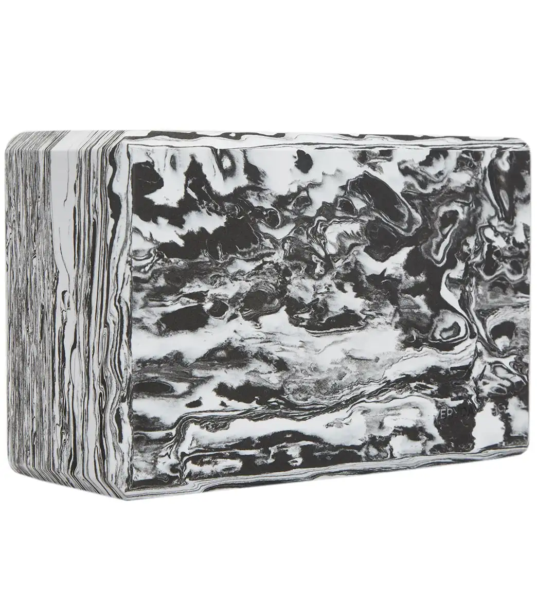 Everyday Yoga 4 Inch Marbled Foam Yoga Block - Image 2