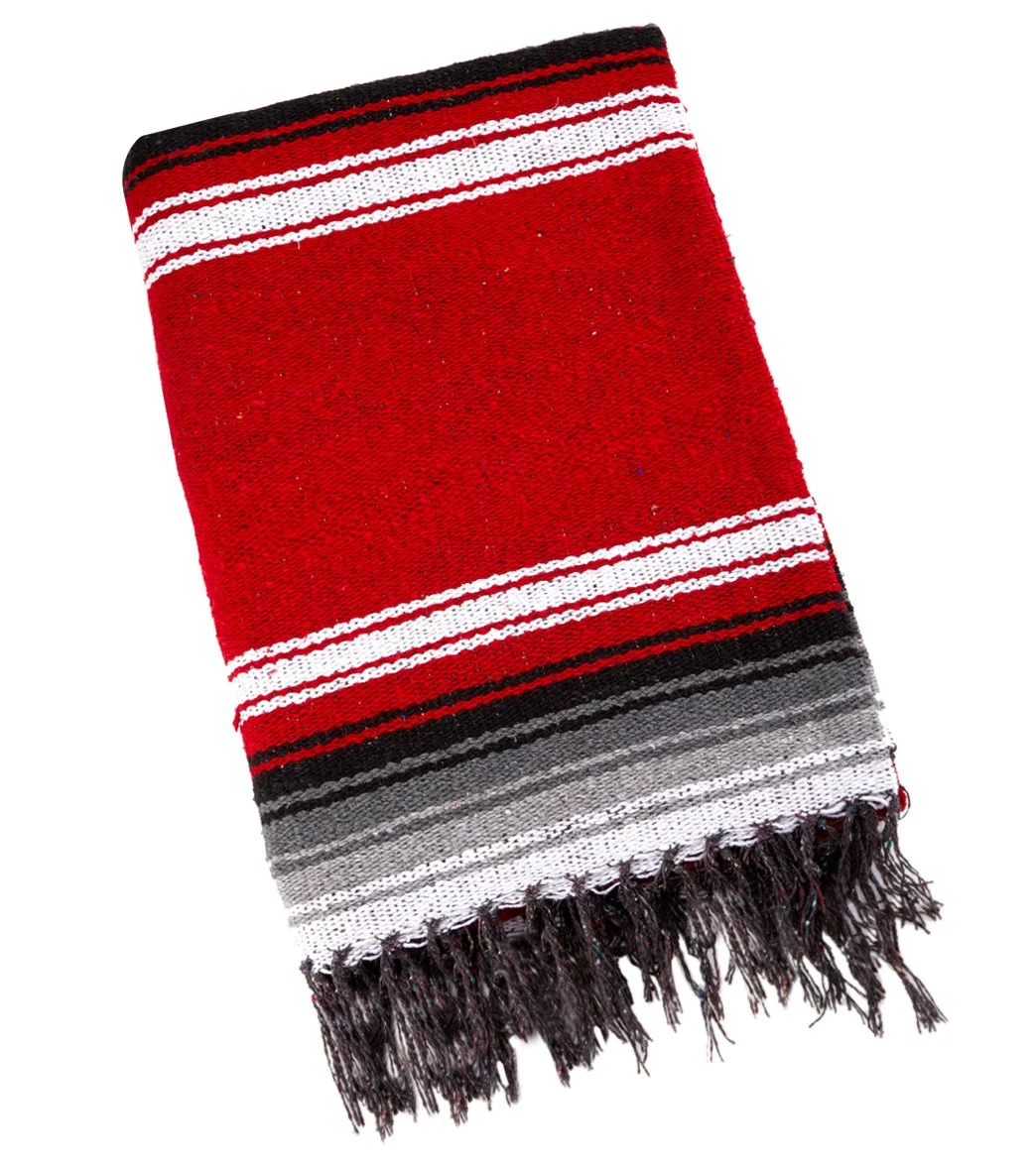 Native Yoga Diamond Design Mexican Yoga Blanket - Image 2