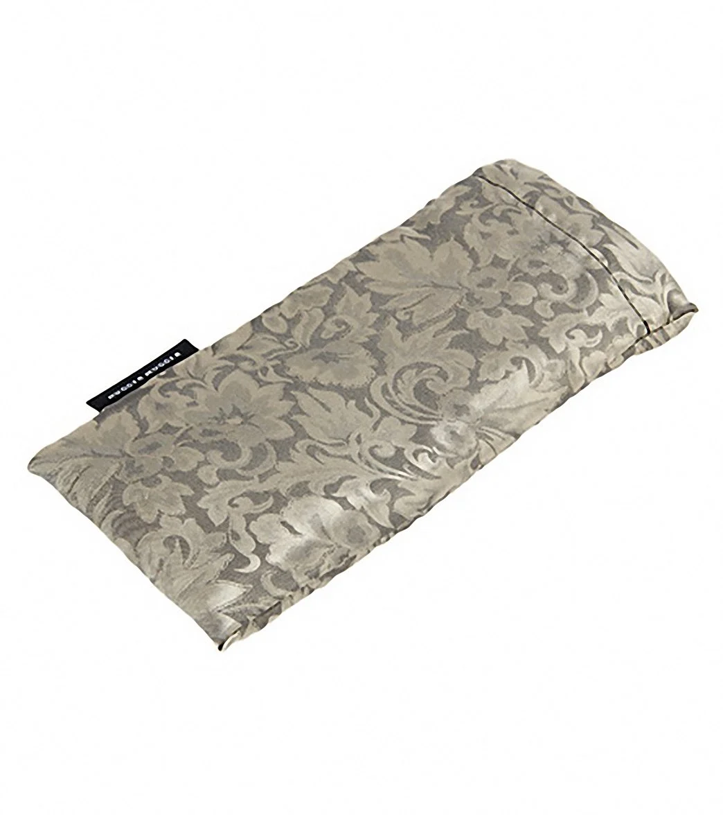 Hugger-Mugger Silk Yoga Eye Pillow - Flax - Image 2