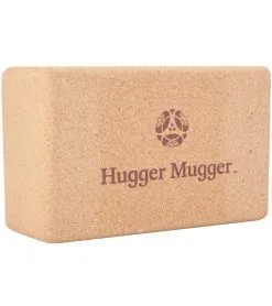 Hugger-Mugger Cork Yoga Block 3.5 Inch