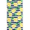 Dohler USA Dohler Pineapple Stripes Beach Towel 30”X 60”