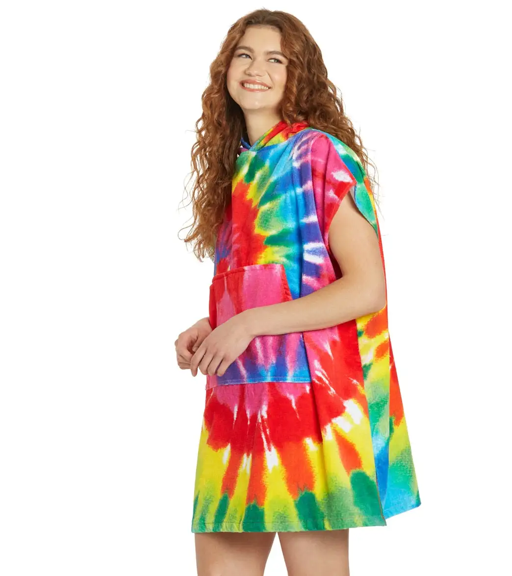 LEUS Towels Conner Coffin Tie Dye Changing Poncho - Image 4